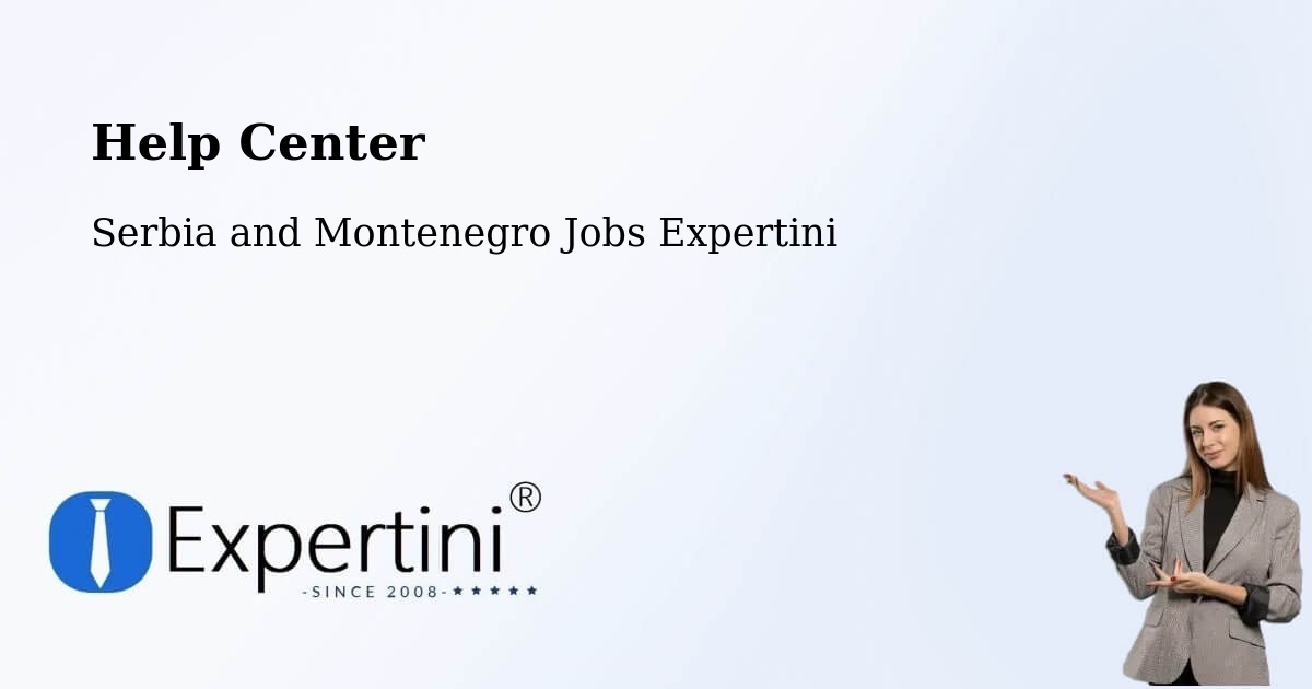 Help Center – Innisfil - Serbia and Montenegro Jobs Expertini