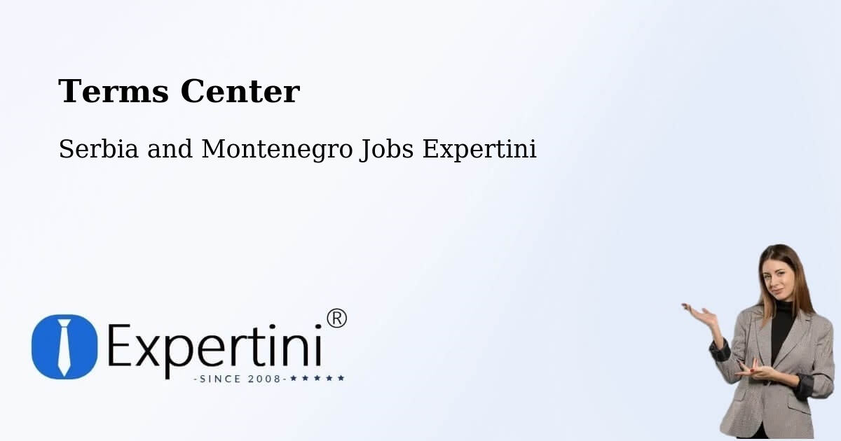 Terms of Service – Innisfil - Serbia and Montenegro Jobs Expertini